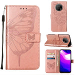 Custodia per telefono in pelle con farfalla goffrata, For Nokia C30, For Nokia G21 / G11, For Nokia G300