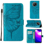 Custodia per telefono in pelle con farfalla goffrata, For Nokia C30, For Nokia G21 / G11, For Nokia G300
