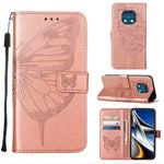 Custodia per telefono in pelle con farfalla goffrata, For Nokia XR20