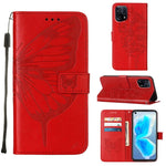 Custodia per telefono in pelle con farfalla goffrata, For OPPO A55s 5G Global, For OPPO Find X5, For OPPO Find X5 Pro