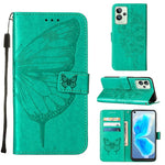 Custodia per telefono in pelle con farfalla goffrata, For OPPO K9X 5G, For OPPO Realme C35, For OPPO Realme GT2 Pro
