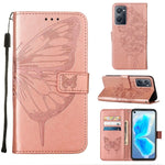 Custodia per telefono in pelle con farfalla goffrata, For OPPO Realme 9i, For OPPO Realme GT Neo3, For OPPO Reno5 Pro 5G