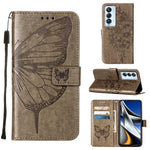 Custodia per telefono in pelle con farfalla goffrata, For Tecno Camon 17 Pro, For Tecno Camon 18 Premier, For Tecno Camon 18i