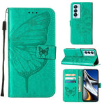 Custodia per telefono in pelle con farfalla goffrata, For Tecno Camon 17 Pro, For Tecno Camon 18 Premier, For Tecno Camon 18i