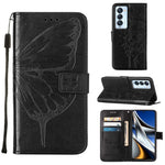 Custodia per telefono in pelle con farfalla goffrata, For Tecno Camon 17 Pro, For Tecno Camon 18 Premier, For Tecno Camon 18i