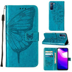 Custodia per telefono in pelle con farfalla goffrata, For Tecno Pop 5P, For Tecno Pova 2, For Tecno Pova Neo