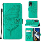 Custodia per telefono in pelle con farfalla goffrata, For Tecno Pop 5P, For Tecno Pova 2, For Tecno Pova Neo