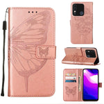 Custodia per telefono in pelle con farfalla goffrata, For Tecno Spark 8, For Tecno Spark 8P, For Tecno Spark Go 2020 & 2021/6 Go