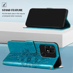 Custodia per telefono in pelle con farfalla goffrata, For Xiaomi Redmi 10C Global/10 India, For Xiaomi Redmi K50 / K50 Pro, For Xiaomi 12