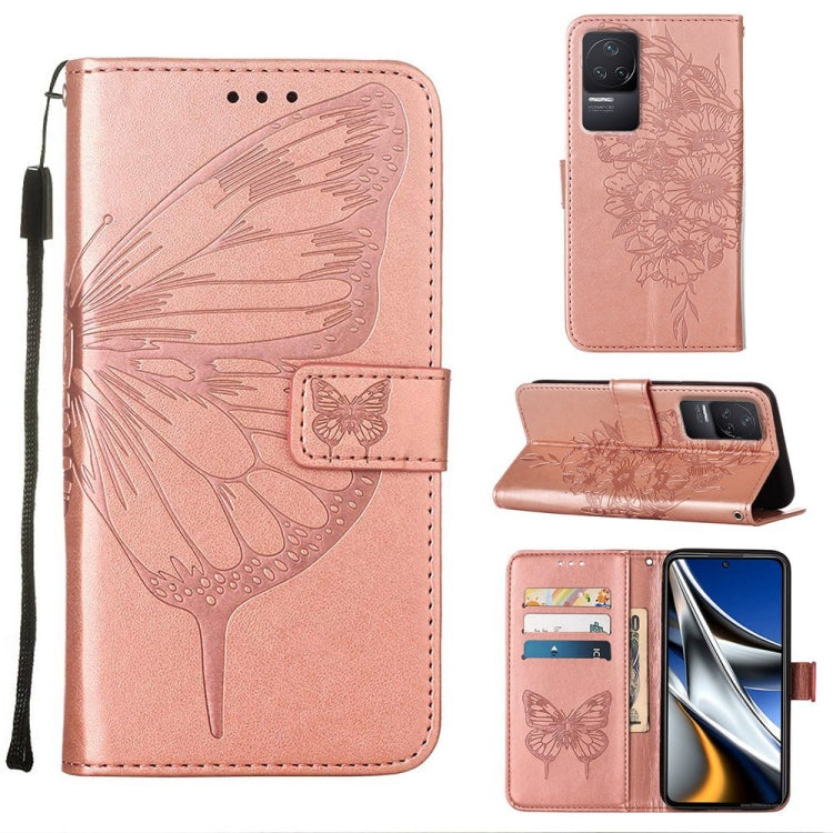 Custodia per telefono in pelle con farfalla goffrata, For Xiaomi Redmi 10C Global/10 India, For Xiaomi Redmi K50 / K50 Pro, For Xiaomi 12