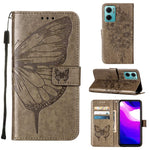 Custodia per telefono in pelle con farfalla goffrata, For Xiaomi Redmi 10 Prime+ 5G/Note 11E, For Xiaomi Redmi Note 11 Pro 5G / 4G Global, For Xiaomi Redmi Note 11S / 11 4G Global