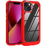 Custodia TPU e PC con protezione obiettivo per iPhone 13 Pro Max