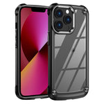Custodia TPU e PC con protezione obiettivo per iPhone 13 Pro Max