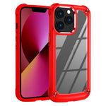 Custodia TPU e PC con protezione obiettivo per iPhone 13 Pro Max