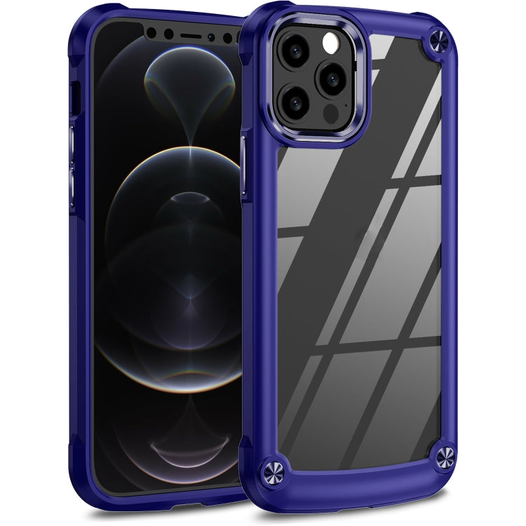 Custodia TPU e PC con protezione obiettivo per iPhone 13 Pro Max
