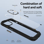 Custodia TPU e PC con protezione obiettivo per iPhone 11