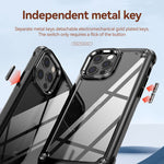 Custodia TPU e PC con protezione obiettivo per iPhone 11