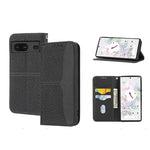 Custodia per telefono in pelle PU magnetica con cuciture a trama intrecciata, For Google Pixel 7, For Nokia G21 / G11, For Google Pixel 7 Pro, For Kyocera Android One S9 / Digno Sanga Edition
