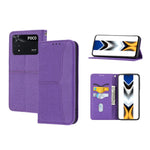 Custodia per telefono in pelle PU magnetica con cuciture a trama intrecciata, For Xiaomi Redmi 10A, For Xiaomi Poco M4 Pro, For Xiaomi Redmi Note 11E, For Xiaomi Redmi 10 5G