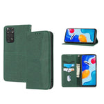 Custodia per telefono in pelle PU magnetica con cuciture a trama intrecciata, For Xiaomi Redmi 10A, For Xiaomi Poco M4 Pro, For Xiaomi Redmi Note 11E, For Xiaomi Redmi 10 5G