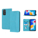 Custodia per telefono in pelle PU magnetica con cuciture a trama intrecciata, For Xiaomi Redmi 10A, For Xiaomi Poco M4 Pro, For Xiaomi Redmi Note 11E, For Xiaomi Redmi 10 5G