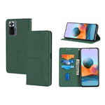 Custodia per telefono in pelle PU magnetica con cuciture a trama intrecciata, For Xiaomi Redmi 10A, For Xiaomi Poco M4 Pro, For Xiaomi Redmi Note 11E, For Xiaomi Redmi 10 5G