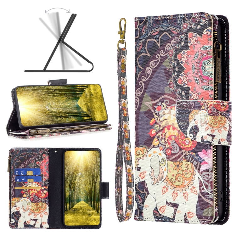 Custodia per telefono in pelle con cerniera con motivo a disegno colorato, For Xiaomi Poco M4 Pro, For Xiaomi Poco M4 Pro 5G, For Infinix Hot 11s NFC