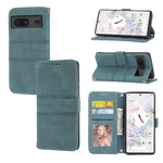 Custodia in pelle per telefono a conchiglia orizzontale con fibbia magnetica a righe in rilievo, For vivo Y52s, For Motorola Moto G22, For Google Pixel 7, For Xiaomi Poco M4 Pro