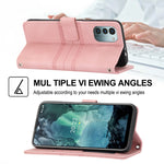 Custodia in pelle per telefono a conchiglia orizzontale con fibbia magnetica a righe in rilievo, For Nokia G21 / G11, For Google Pixel 7 Pro, For Kyocera Android One S9 / Digno Sanga Edition, For OPPO Realme C31 4G Global