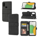 Custodia in pelle per telefono a conchiglia orizzontale con fibbia magnetica a righe in rilievo, For Nokia G21 / G11, For Google Pixel 7 Pro, For Kyocera Android One S9 / Digno Sanga Edition, For OPPO Realme C31 4G Global