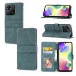 Custodia in pelle per telefono a conchiglia orizzontale con fibbia magnetica a righe in rilievo, For Samsung Galaxy M23 / F23 5G Japanese Version, For Sony Xperia 10 IV, For Sony Xperia 1 IV, For Xiaomi Redmi 10A