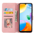 Custodia in pelle per telefono a conchiglia orizzontale con fibbia magnetica a righe in rilievo, For Xiaomi Redmi 10C 4G Global, For Motorola Moto G Stylus 5G 2022, For Xiaomi Redmi Note 11E, For Xiaomi Redmi 10 5G