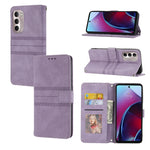 Custodia in pelle per telefono a conchiglia orizzontale con fibbia magnetica a righe in rilievo, For Xiaomi Redmi 10C 4G Global, For Motorola Moto G Stylus 5G 2022, For Xiaomi Redmi Note 11E, For Xiaomi Redmi 10 5G