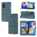 Custodia in pelle per telefono a conchiglia orizzontale con fibbia magnetica a righe in rilievo, For Xiaomi Redmi 10C 4G Global, For Motorola Moto G Stylus 5G 2022, For Xiaomi Redmi Note 11E, For Xiaomi Redmi 10 5G