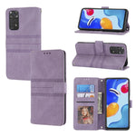 Custodia in pelle per telefono a conchiglia orizzontale con fibbia magnetica a righe in rilievo, For Xiaomi Redmi 10C 4G Global, For Motorola Moto G Stylus 5G 2022, For Xiaomi Redmi Note 11E, For Xiaomi Redmi 10 5G