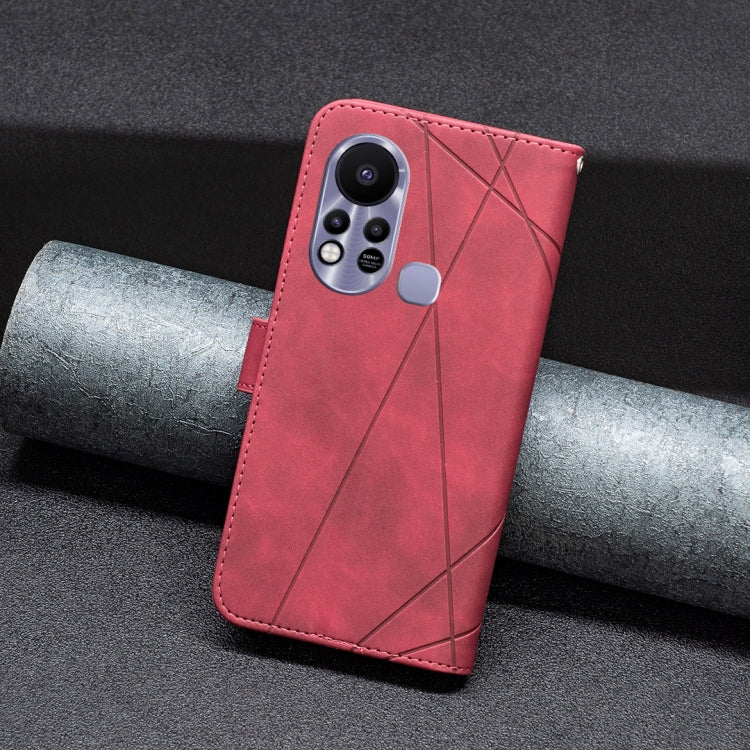 Custodia per telefono in pelle con struttura a rombo con fibbia magnetica, For Infinix Hot 11s NFC, For Infinix Note 11 Pro, For Infinix Note 11, For Infinix Smart 6