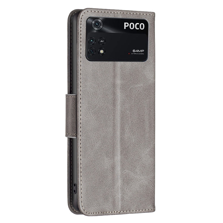 Custodia per telefono in pelle flip color pelle di agnello, For Xiaomi Poco M4 Pro, For Xiaomi Poco M4 Pro 5G