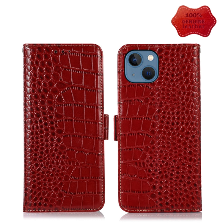 Custodia portafoglio in pelle per iPhone 13 con slot carte