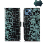Custodia portafoglio in pelle per iPhone 13 con slot carte