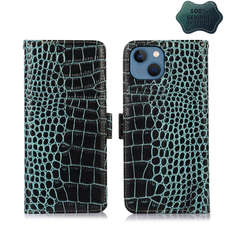 Custodia portafoglio in pelle per iPhone 13 con slot carte