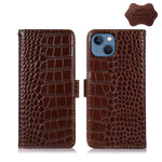 Custodia portafoglio in pelle per iPhone 13 con slot carte