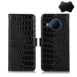 Custodia per telefono in pelle di vacchetta di coccodrillo, For Nokia X100, For OPPO Reno7 4G Global/F21 Pro 4G, For Xiaomi Redmi 10A / 9C, For Samsung Galaxy F23 5G / M23, For Samsung Galaxy M53 5G, For Samsung Galaxy S21 FE 5G