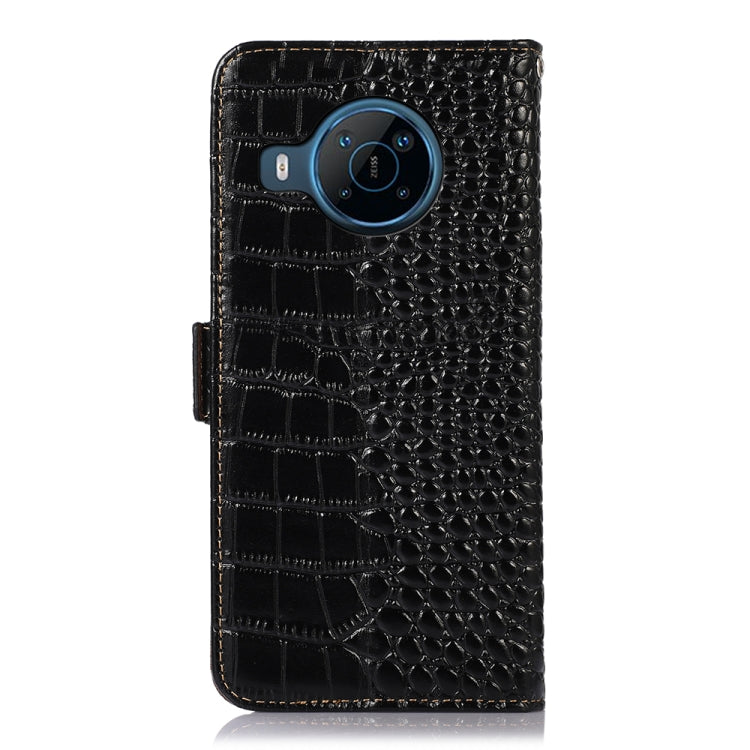 Custodia per telefono in pelle di vacchetta di coccodrillo, For Nokia X100, For OPPO Reno7 4G Global/F21 Pro 4G, For Xiaomi Redmi 10A / 9C, For Samsung Galaxy F23 5G / M23, For Samsung Galaxy M53 5G, For Samsung Galaxy S21 FE 5G