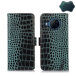 Custodia per telefono in pelle di vacchetta di coccodrillo, For Nokia X100, For OPPO Reno7 4G Global/F21 Pro 4G, For Xiaomi Redmi 10A / 9C, For Samsung Galaxy F23 5G / M23, For Samsung Galaxy M53 5G, For Samsung Galaxy S21 FE 5G