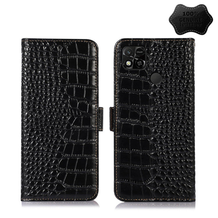 Custodia per telefono in pelle di vacchetta di coccodrillo, For Nokia X100, For OPPO Reno7 4G Global/F21 Pro 4G, For Xiaomi Redmi 10A / 9C, For Samsung Galaxy F23 5G / M23, For Samsung Galaxy M53 5G, For Samsung Galaxy S21 FE 5G