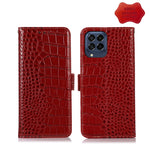 Custodia per telefono in pelle di vacchetta di coccodrillo, For Nokia X100, For OPPO Reno7 4G Global/F21 Pro 4G, For Xiaomi Redmi 10A / 9C, For Samsung Galaxy F23 5G / M23, For Samsung Galaxy M53 5G, For Samsung Galaxy S21 FE 5G