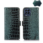 Custodia per telefono in pelle di vacchetta di coccodrillo, For Nokia X100, For OPPO Reno7 4G Global/F21 Pro 4G, For Xiaomi Redmi 10A / 9C, For Samsung Galaxy F23 5G / M23, For Samsung Galaxy M53 5G, For Samsung Galaxy S21 FE 5G