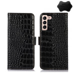 Custodia per telefono in pelle di vacchetta di coccodrillo, For Xiaomi 12 Pro, For Samsung Galaxy S22+ 5G, For Samsung Galaxy S22 Ultra 5G, For Samsung Galaxy S22 5G