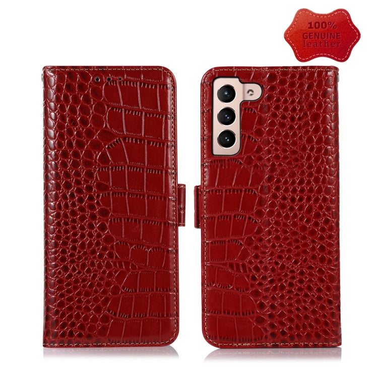 Custodia per telefono in pelle di vacchetta di coccodrillo, For Xiaomi 12 Pro, For Samsung Galaxy S22+ 5G, For Samsung Galaxy S22 Ultra 5G, For Samsung Galaxy S22 5G