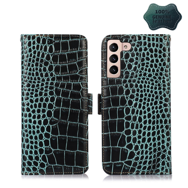 Custodia per telefono in pelle di vacchetta di coccodrillo, For Xiaomi 12 Pro, For Samsung Galaxy S22+ 5G, For Samsung Galaxy S22 Ultra 5G, For Samsung Galaxy S22 5G